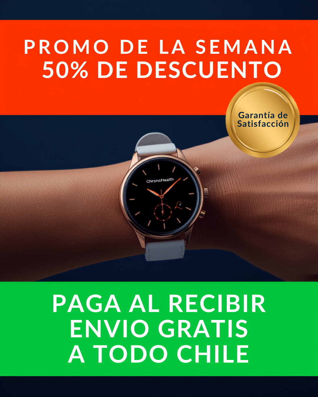 ¡Lleva el Control de tu Vida y Tu Salud en Tu Muñeca sin Pagar una Fortuna!